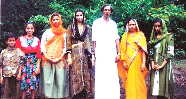 Kareem with his family (file photo)